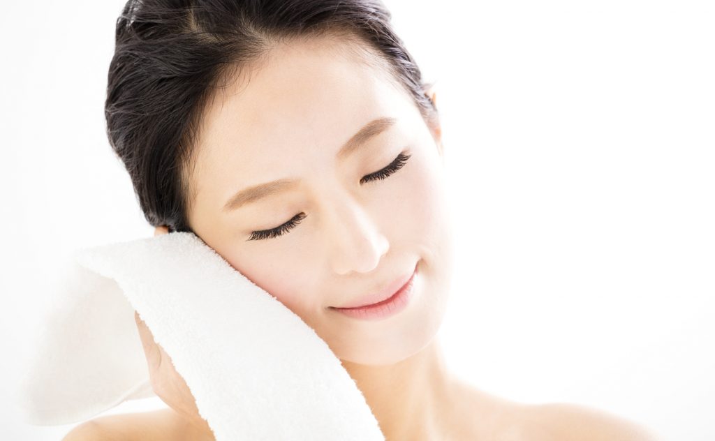 洗顔後の顔のつっぱりを改善