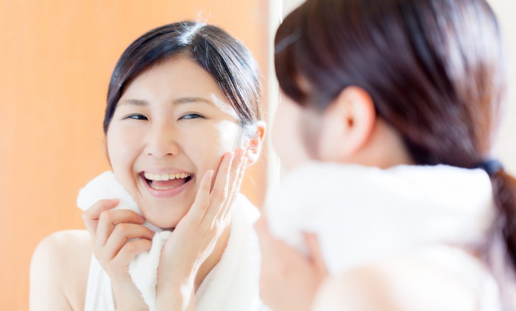 乾燥肌のための正しい洗顔方法