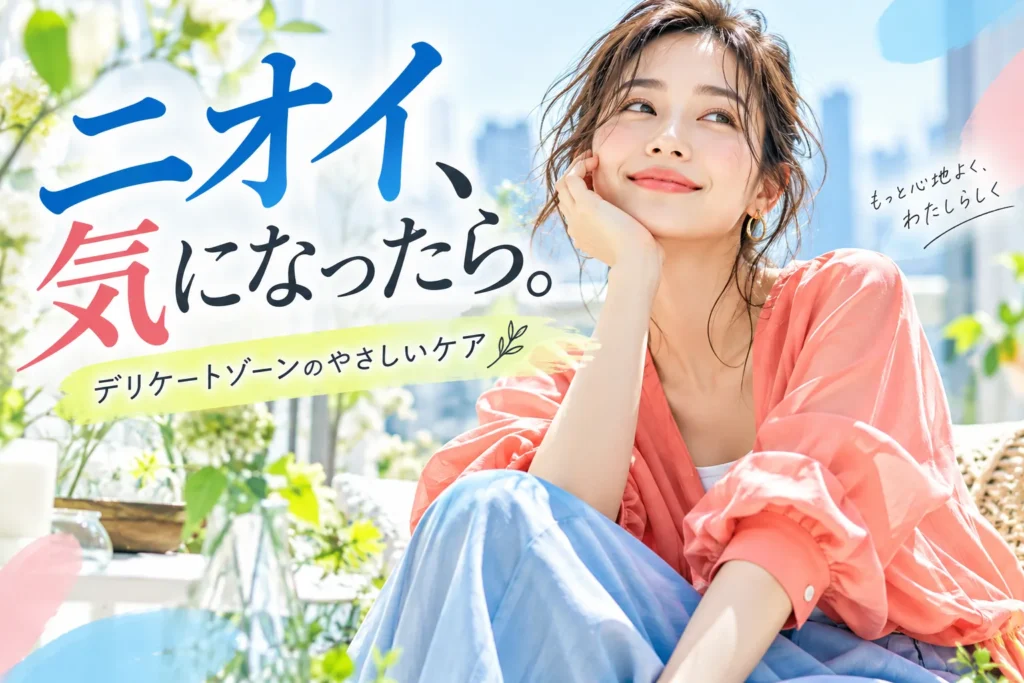 デリケートゾーンの臭い対策｜洗っても気になる原因とやさしいケア
