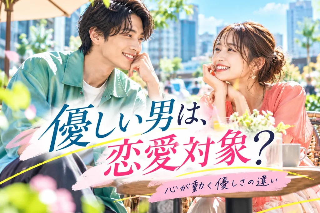 優しい男性は恋愛対象になる？女性が惹かれる優しさと恋愛に発展しない理由