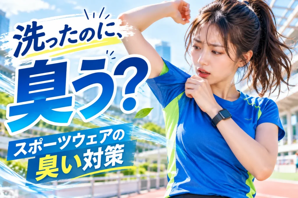 スポーツウェアの臭いが取れない！洗っても復活するニオイ原因と落とし方